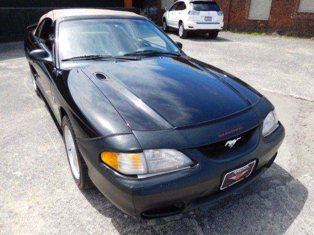 1994 Black Ford Mustang Convertible