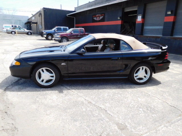 1994 Black Ford Mustang Convertible