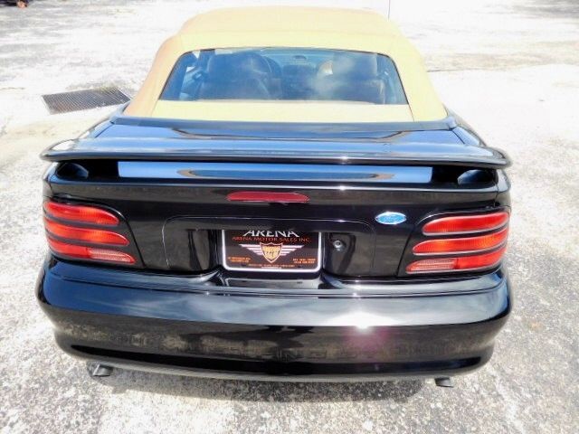 1994 Black Ford Mustang Convertible