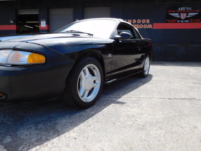 1994 Black Ford Mustang Convertible