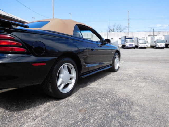 1994 Black Ford Mustang Convertible