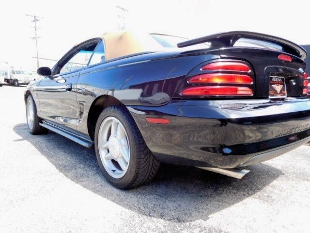 1994 Black Ford Mustang Convertible