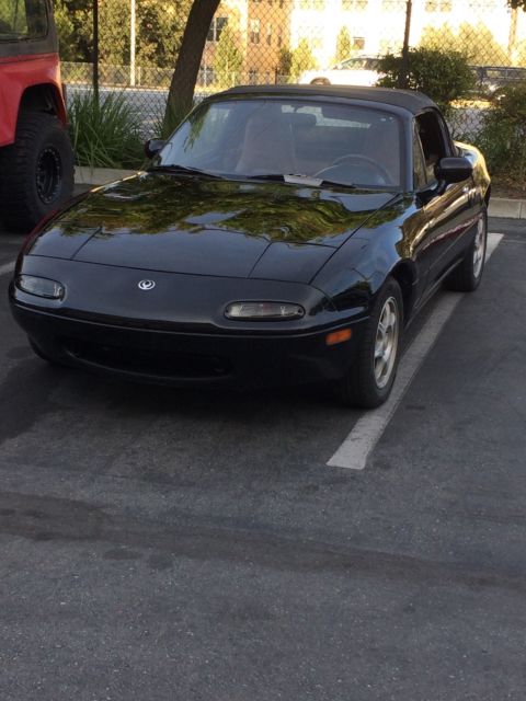 1994 Black Mazda MX-5 Miata Convertible
