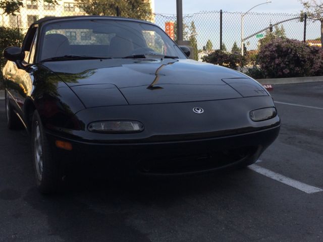 1994 Black Mazda MX-5 Miata Convertible