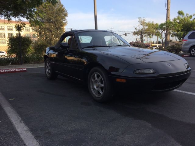 1994 Black Mazda MX-5 Miata Convertible