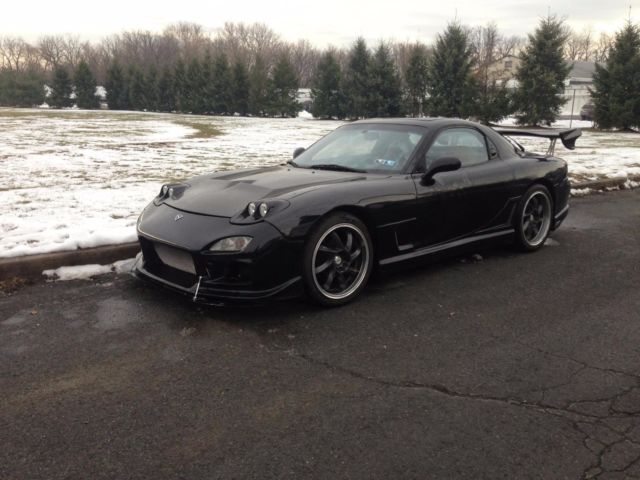 1994 Black Mazda RX-7 Coupe