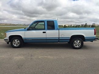 1994 Blue GMC Sierra 1500 Pickup Truck
