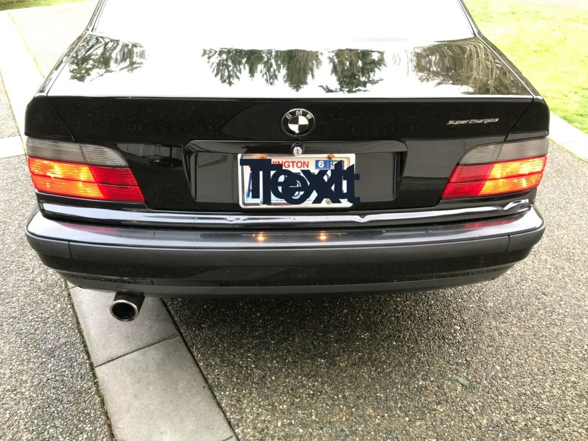 1994 Black BMW 3-Series Coupe