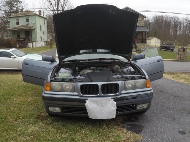 1994 Blue BMW 3-Series Convertible