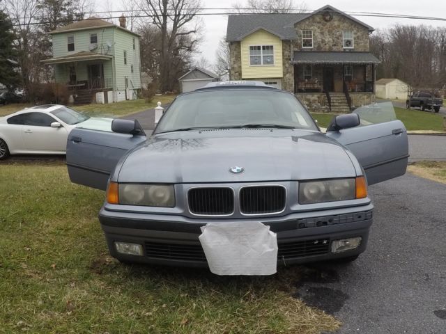 1994 Blue BMW 3-Series Convertible