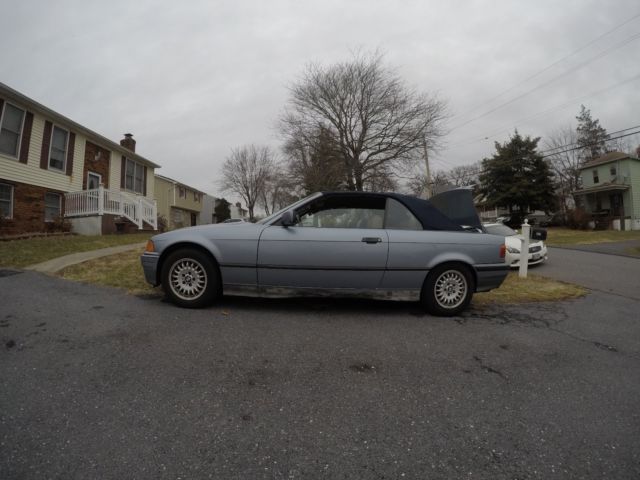 1994 Blue BMW 3-Series Convertible