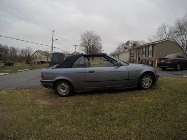 1994 Blue BMW 3-Series Convertible