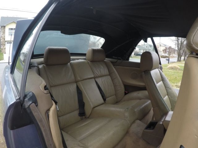 1994 Blue BMW 3-Series Convertible