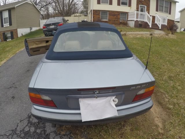 1994 Blue BMW 3-Series Convertible