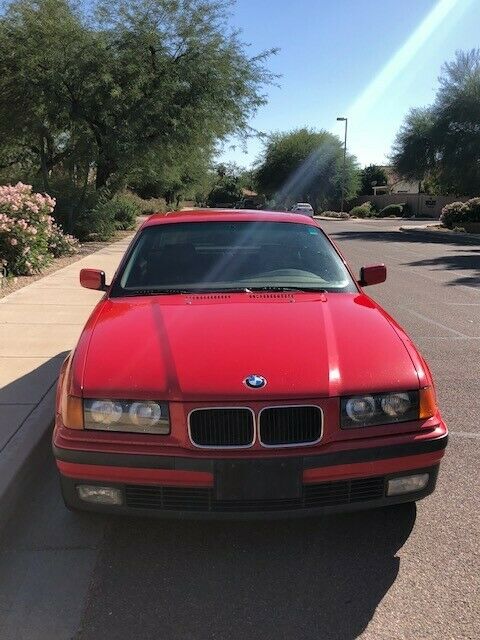 1994 Red BMW 3-Series Coupe