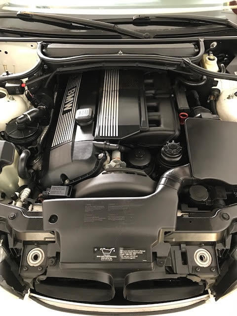 1994 White BMW 3-Series Convertible