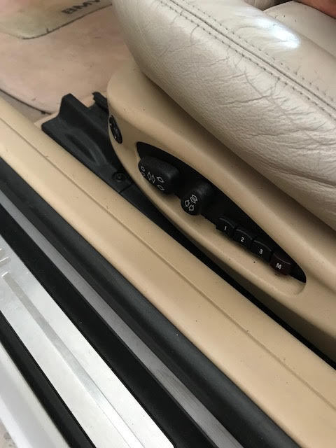 1994 White BMW 3-Series Convertible