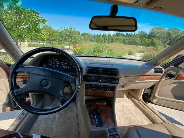 1994 Burgundy BMW 7-Series