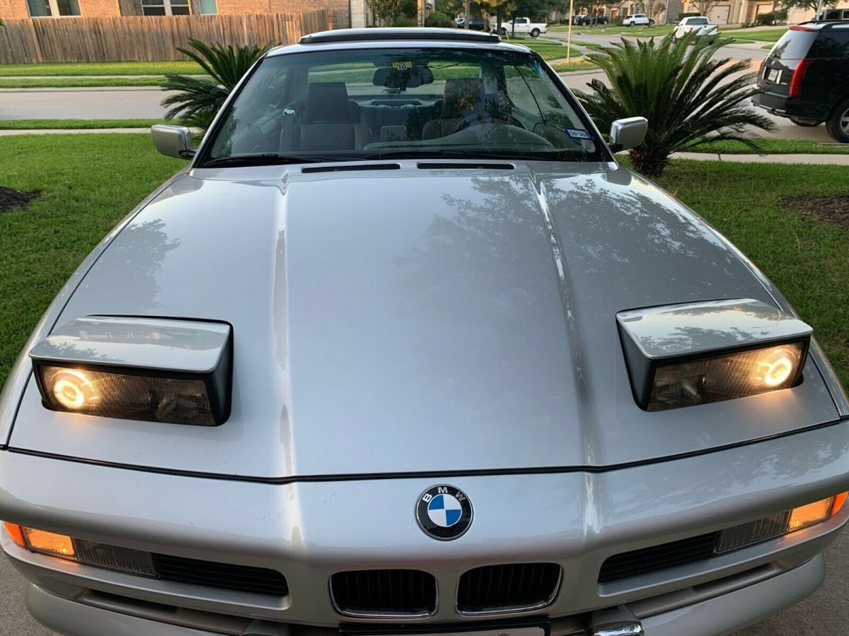 1994 Silver BMW 8-Series Coupe