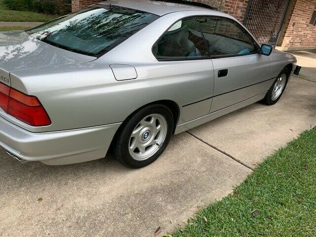 1994 Silver BMW 8-Series Coupe