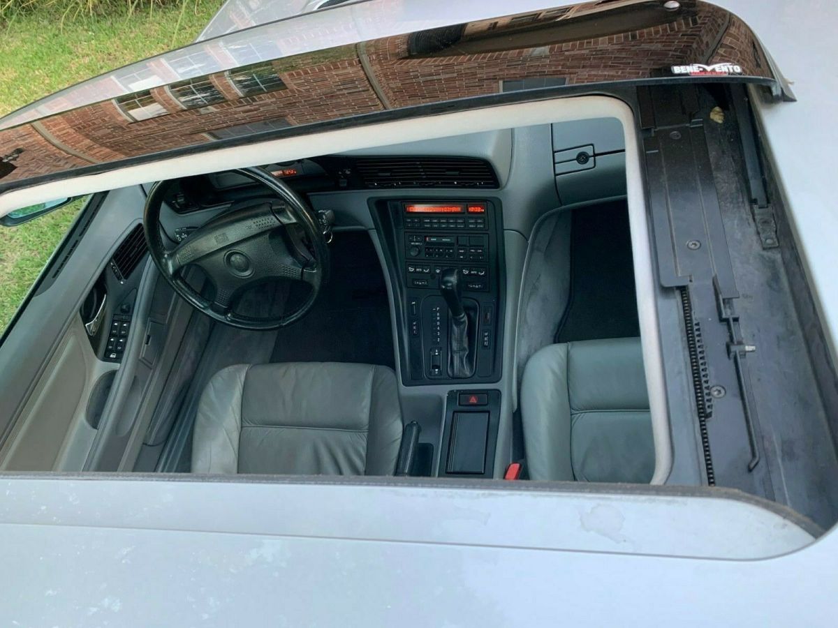 1994 Silver BMW 8-Series Coupe