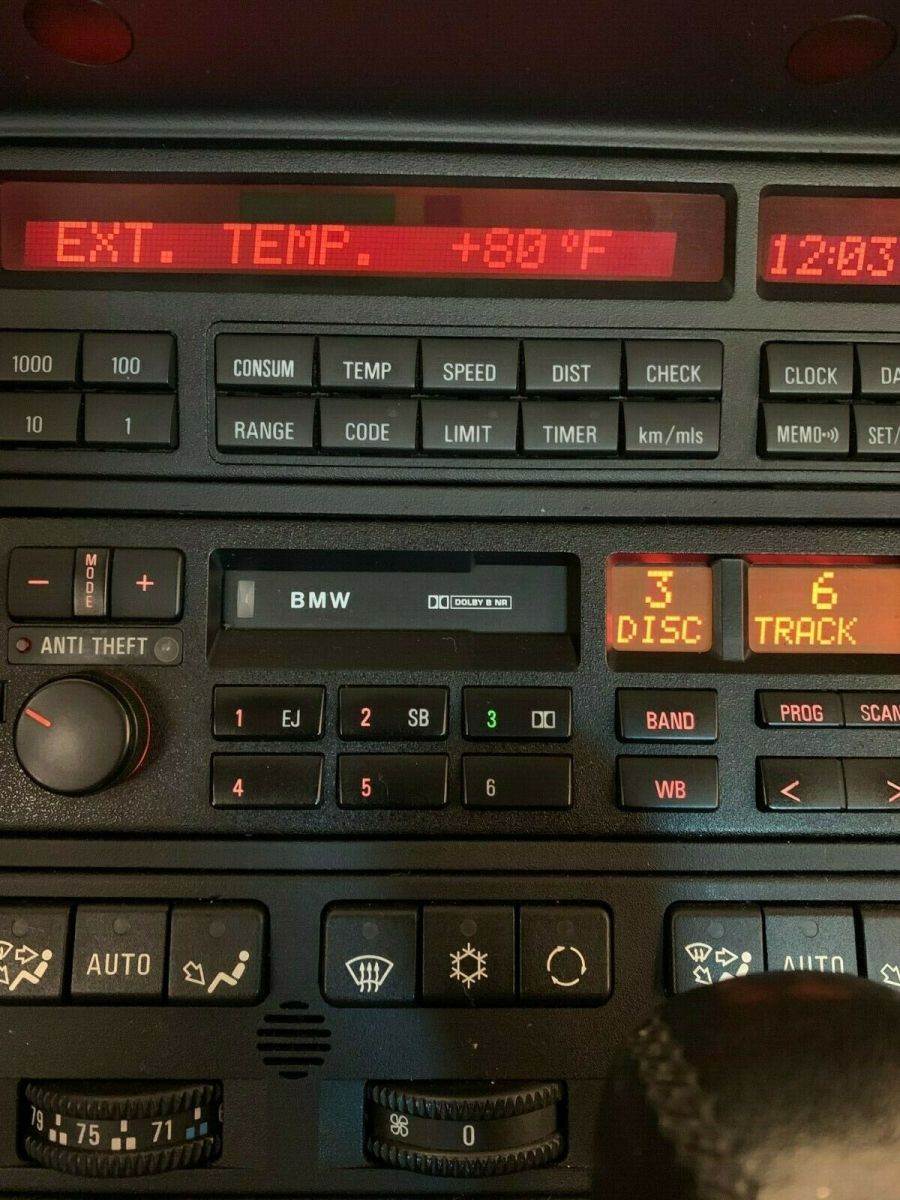 1994 Silver BMW 8-Series Coupe