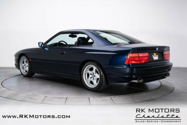 1994 Blue BMW 850 Coupe