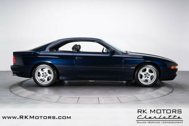 1994 Blue BMW 850 Coupe