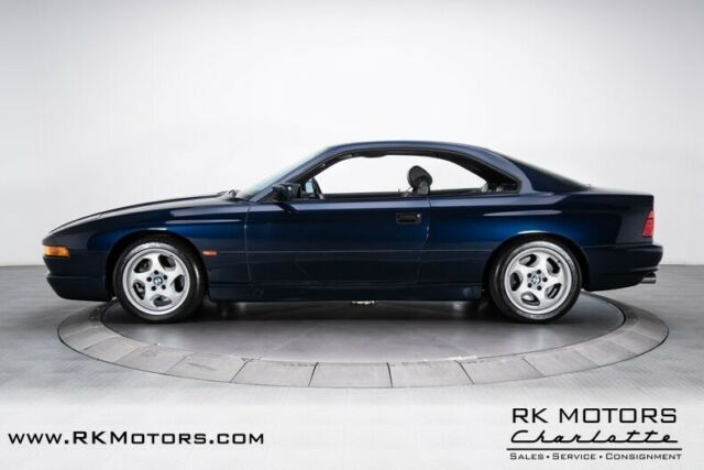 1994 Blue BMW 850 Coupe