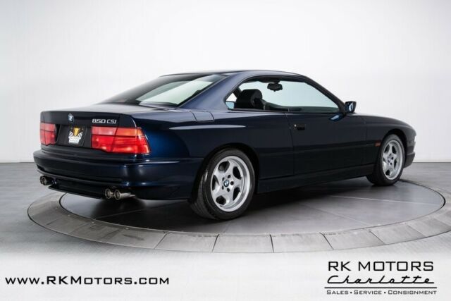1994 Blue BMW 850 Coupe