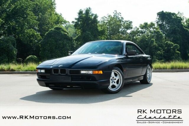 1994 Blue BMW 850 Coupe