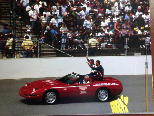 1994 Red Chevrolet Corvette Convertible