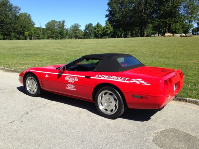 1994 Red Chevrolet Corvette Convertible