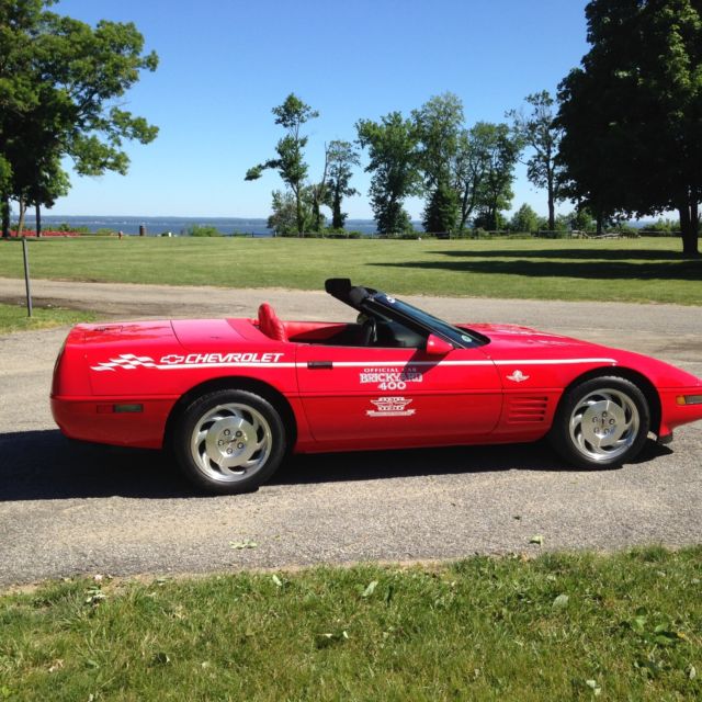 1994 Red Chevrolet Corvette Convertible