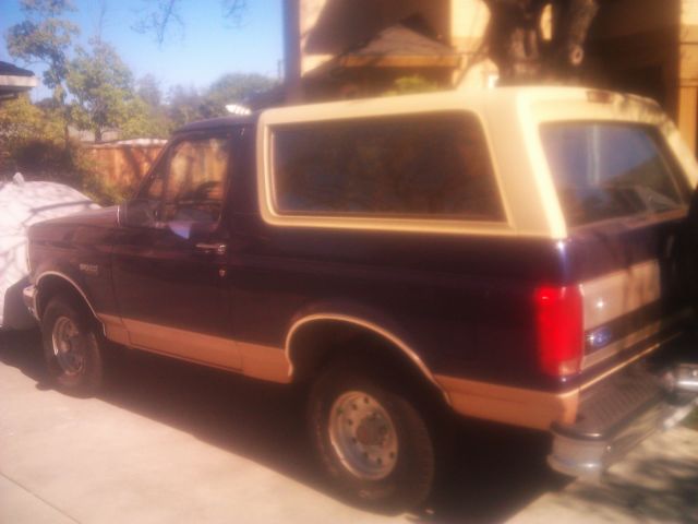 1994 Blue Ford Bronco