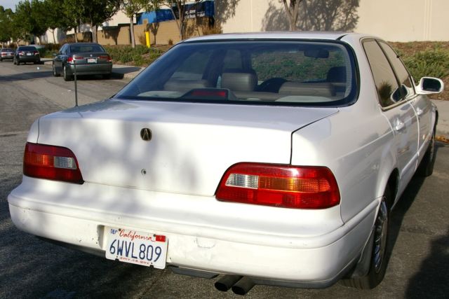 1994 White Acura Legend Sedan