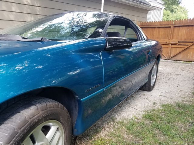 1994 Bright Teal Chevrolet Camaro