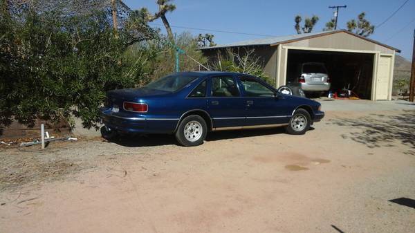 1994 Blue Chevrolet Capriceold Sedan