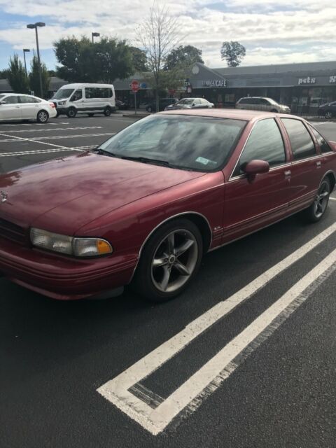 1994 Red Chevrolet Caprice Sedan