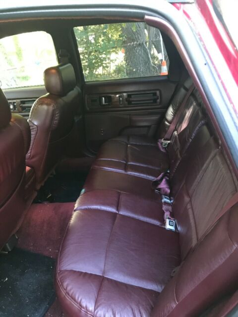 1994 Red Chevrolet Caprice Sedan