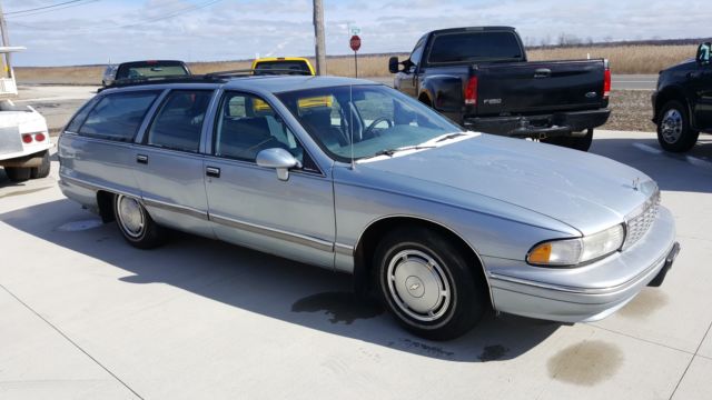 1994 Blue Chevrolet Capriceold Wagon