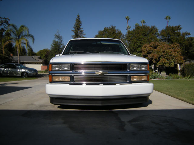 1994 White Chevrolet Silverado 1500 Extended Cab Pickup