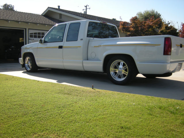 1994 White Chevrolet Silverado 1500 Extended Cab Pickup