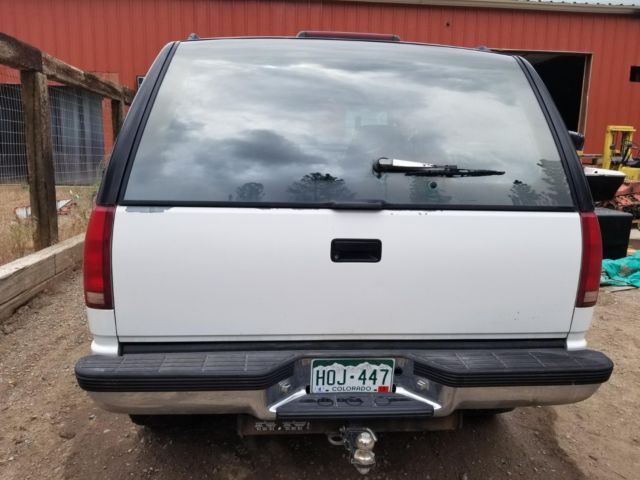 1994 WHITE Chevrolet Blazer SUV