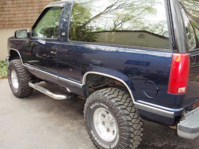 1994 Blue Chevrolet Blazer SUV