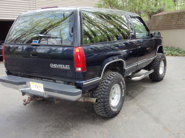 1994 Blue Chevrolet Blazer SUV