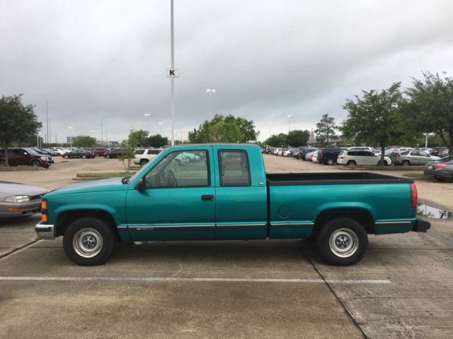 1994 Green Chevrolet C/K Pickup 1500 Extended Cab Pickup