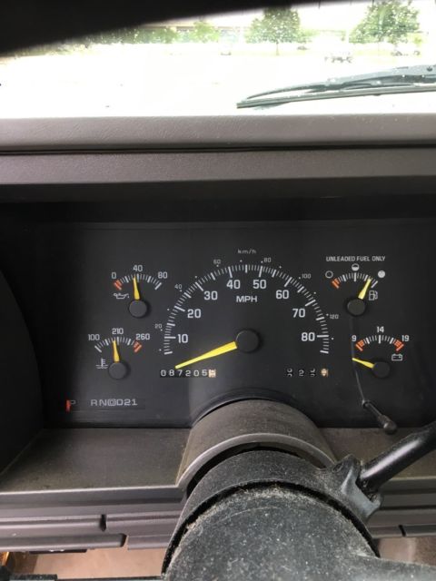 1994 Green Chevrolet C/K Pickup 1500 Extended Cab Pickup