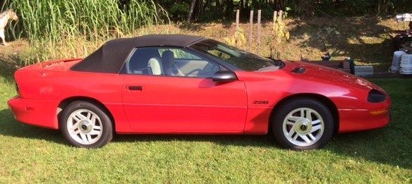 1994 Red Chevrolet Camaro Convertible