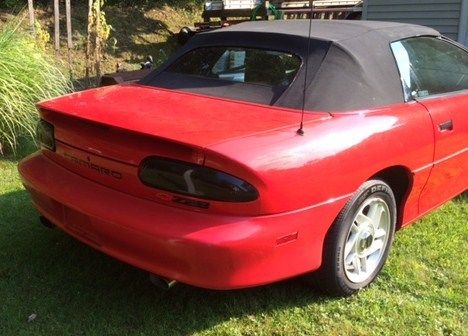 1994 Red Chevrolet Camaro Convertible